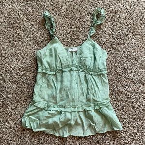 Spaghetti strap flowy tank